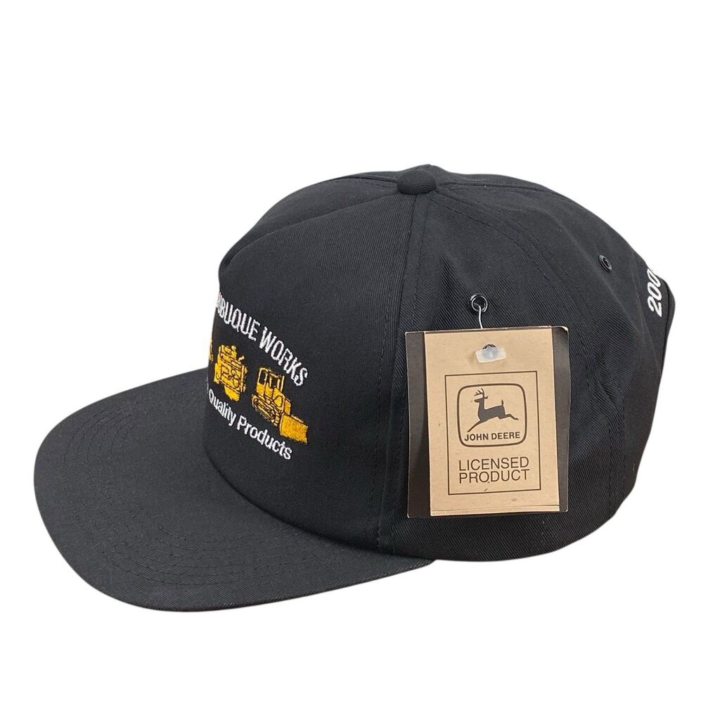 NWT Vintage K-Products John Deere Dubuque Works Snapback Hat - Picture 4 of 9